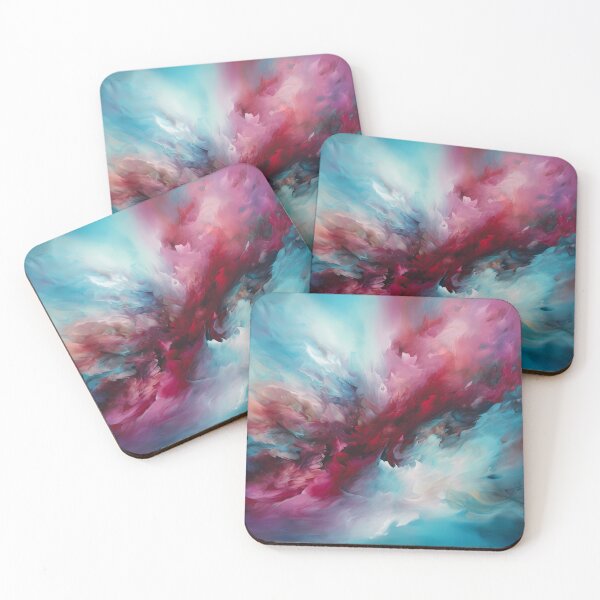 Item preview, Abstract painting of an ethereal cloudscape designed and sold by luckylilyrae.