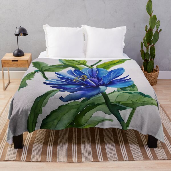 Item preview, Watercolor style blue peony designed and sold by ARTISTRY  ATELIER.