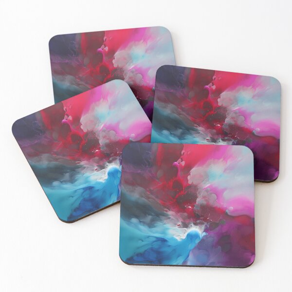 Item preview, Abstract painting of an ethereal cloudscape designed and sold by luckylilyrae.