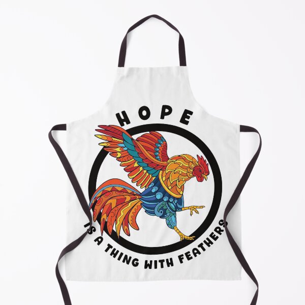 Item preview, Hope Is A Thing With Feathers Colorful Stylized Rooster designed and sold by designsmostfowl.