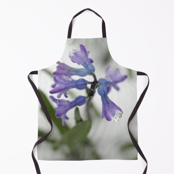 Item preview, Violet flowers under snow designed and sold by olena2552.