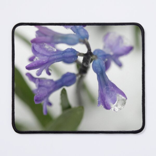 Item preview, Violet flowers under snow designed and sold by olena2552.