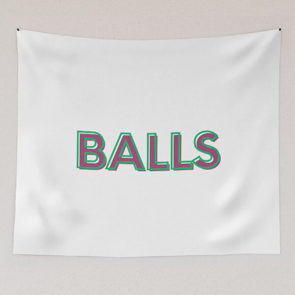Item preview, BALLS HOODIE designed and sold by Swooncake Press.