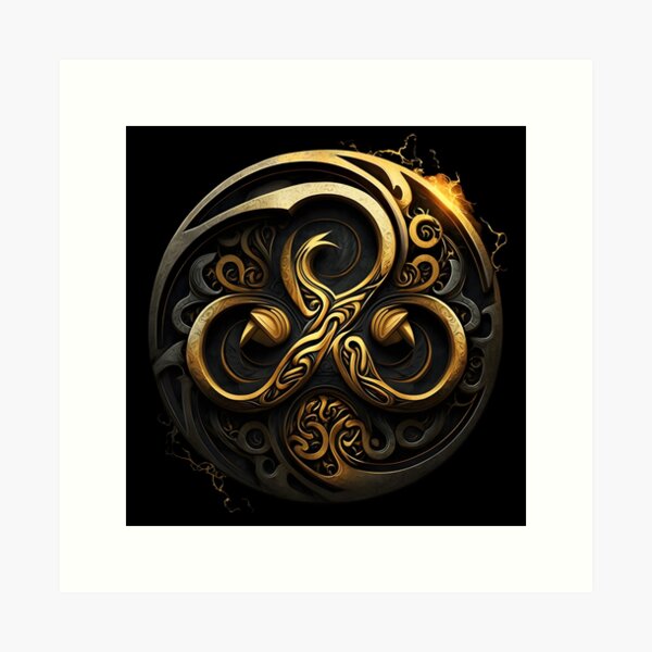 Vista previa del artículo con la obra «Arte Del Tatuaje Trisquel», diseñado y vendido por EternalDelight1.