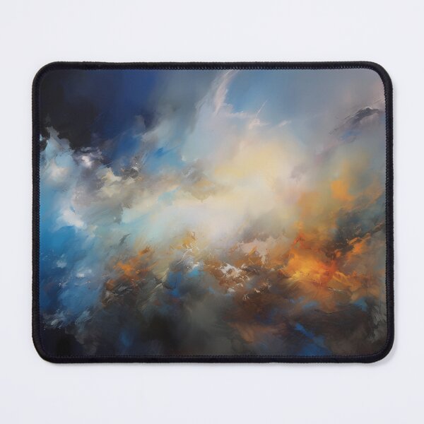 Item preview, Abstract painting of an ethereal cloudscape designed and sold by luckylilyrae.