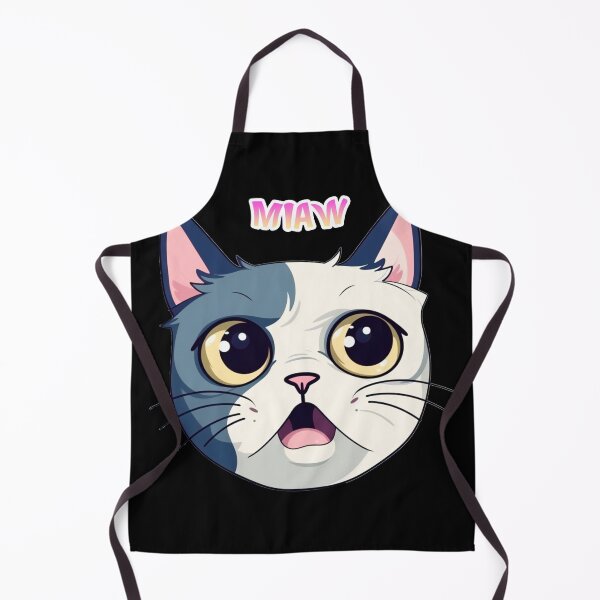 Item preview, Cat Miaw Tshirt Sticker | 4 designs available | designed and sold by Hazmat-AI7.