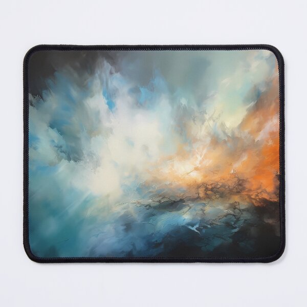 Item preview, Abstract painting of an ethereal cloudscape designed and sold by luckylilyrae.