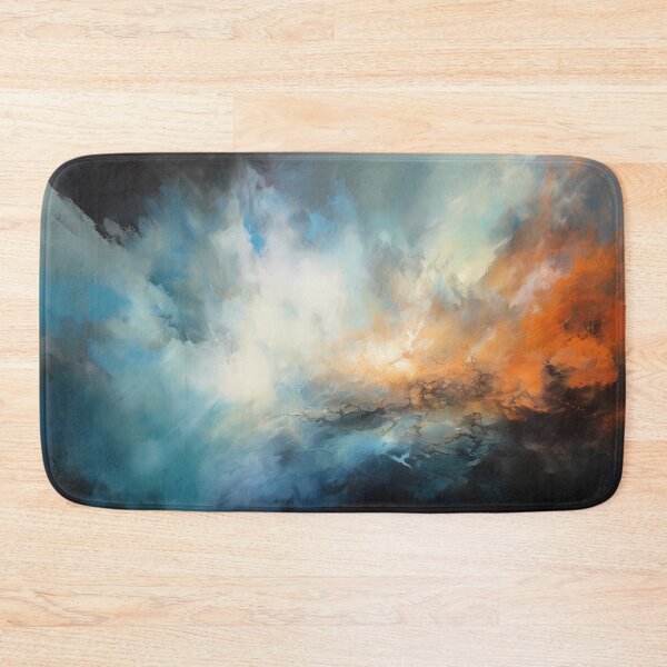 Item preview, Abstract painting of an ethereal cloudscape designed and sold by luckylilyrae.