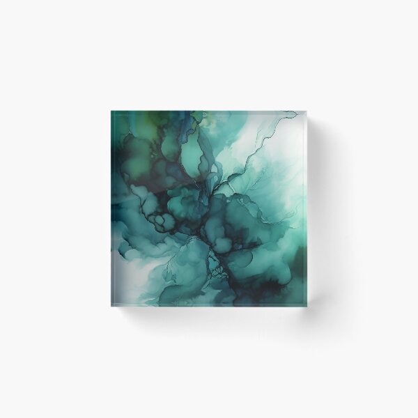 Item preview, Forest Fantasy - Abstract Alcohol Ink Art designed and sold by inkvestor.