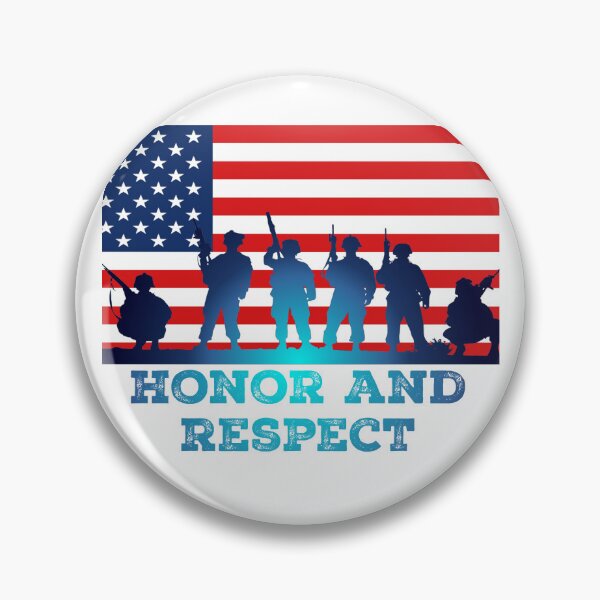 Item preview, Honor and respect, Memorial Day designed and sold by PhrasesUniverse.