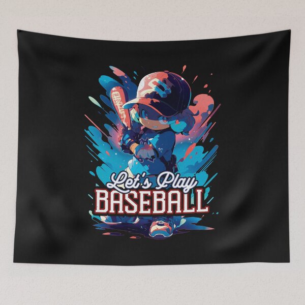 Item preview, Let's play baseball - Funny saying designed and sold by VichallanStudio.