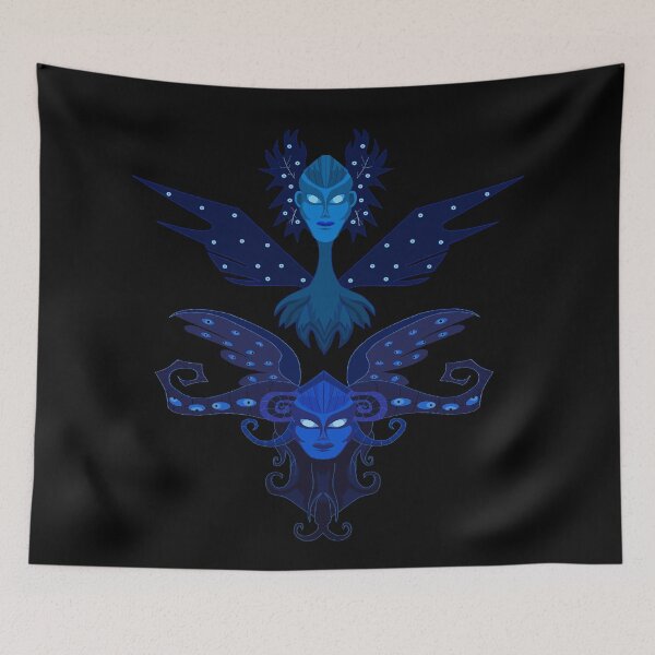 Item preview, guillermo del toro pinocchio spirit guardian sisters designed and sold by Soulfate.