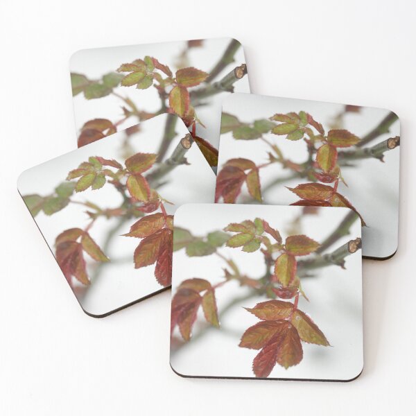 Item preview, Red leaves over white snow designed and sold by olena2552.