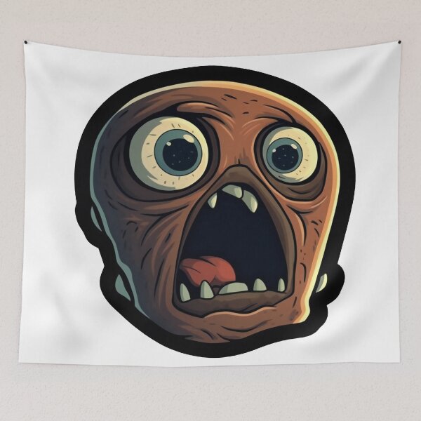 Item preview, THE FRIGHTENING FACE OF ATYCHIPHOBIA designed and sold by FormulaEden.