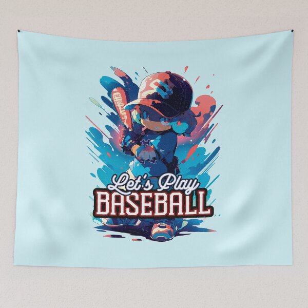 Item preview, Let's play baseball - Funny saying designed and sold by VichallanStudio.