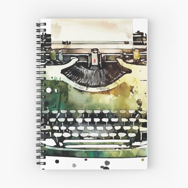 Item preview, A Vintage Typewriter in Watercolor - Old School Cool designed and sold by GVRDesign.