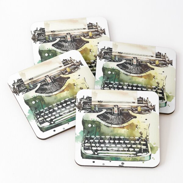 Item preview, A Vintage Typewriter in Watercolor - Old School Cool designed and sold by GVRDesign.