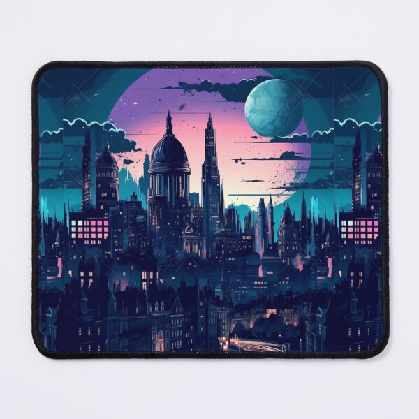 Item preview, Starlit Skyscrapers: A Cityscape Drenched in Moonlight designed and sold by ZGigerBarker.