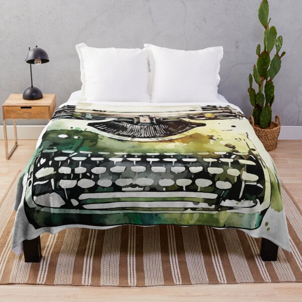 Item preview, A Vintage Typewriter in Watercolor - Old School Cool designed and sold by GVRDesign.