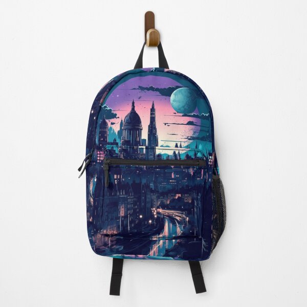 Item preview, Starlit Skyscrapers: A Cityscape Drenched in Moonlight designed and sold by ZGigerBarker.