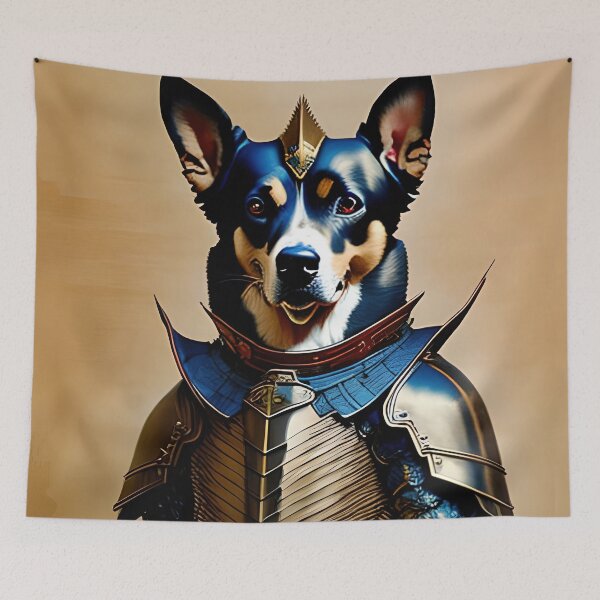 Item preview, The Honored Portrait Canine: designed and sold by KristoffDeuox.