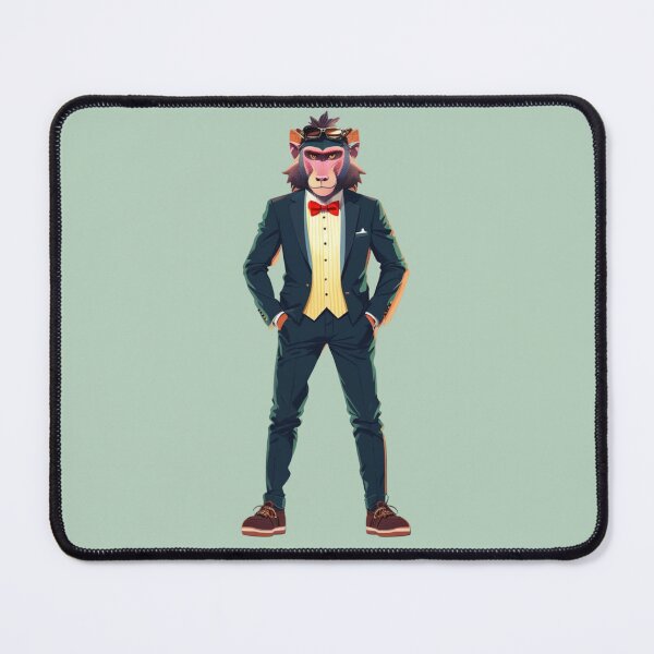 Item preview, Hipster Baboon V10 designed and sold by HipsterAnimals.