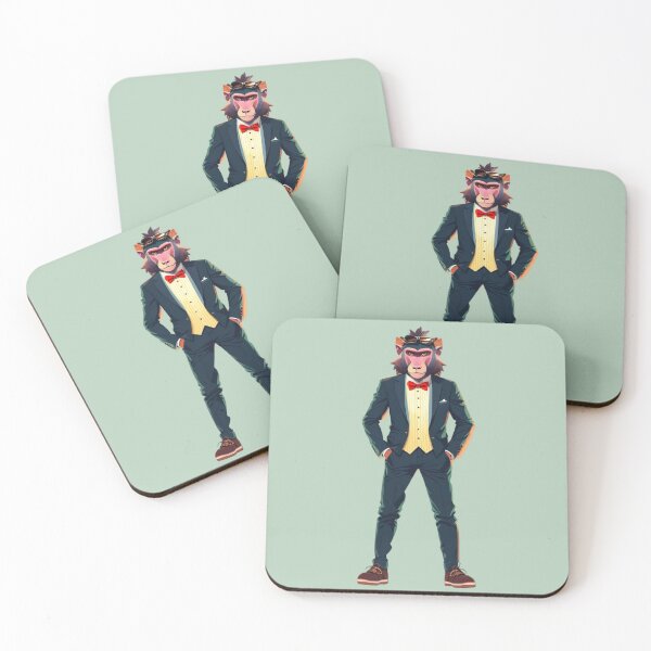 Item preview, Hipster Baboon V10 designed and sold by HipsterAnimals.