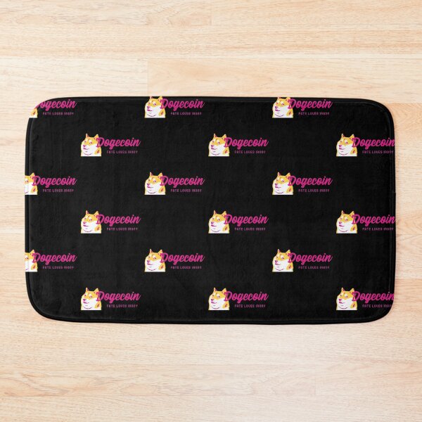 Item preview, Dogecoin to The Moon Fate Loves Irony Pink Ladies Women Crypto designed and sold by NFTDesignsBLV.
