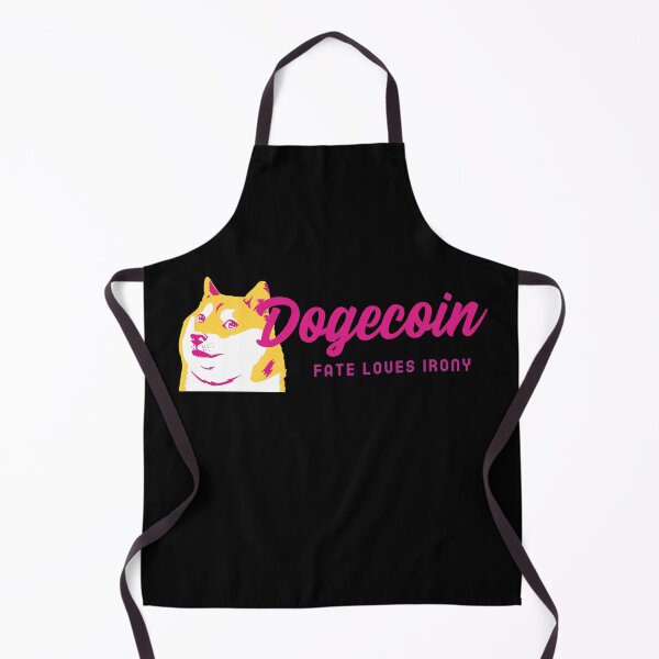 Item preview, Dogecoin to The Moon Fate Loves Irony Pink Ladies Women Crypto designed and sold by NFTDesignsBLV.