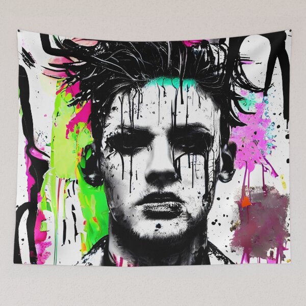 Item preview, Street Style AI Pop Art - Ai Art designed and sold by stayrad.
