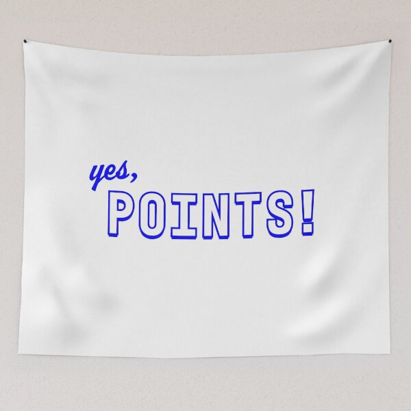 Item preview, Yes, POINTS !! Blue designed and sold by DatShirtCo420.