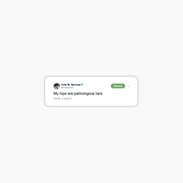 Cole Sprouse Twitter Stickers Redbubble - robloxian highschool on twitter before christmas