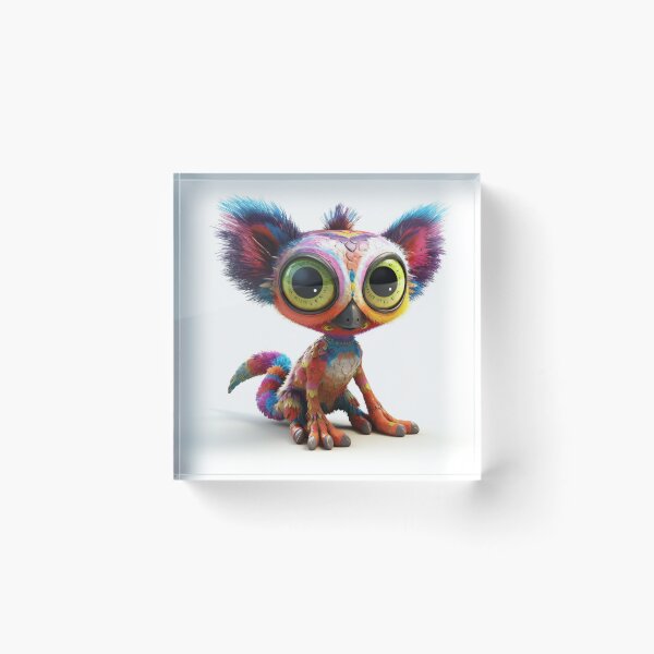 Item preview, "Dotes" | Fluffy & Cute | Little Pets Collection | Render | AI designed and sold by Hazmat-AI7.