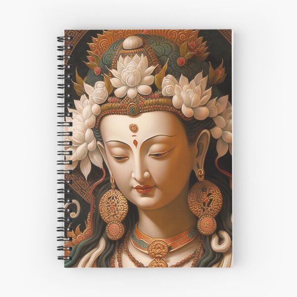 Item preview, White Tara Bodhisattva - Buddhism designed and sold by LadyDharma.