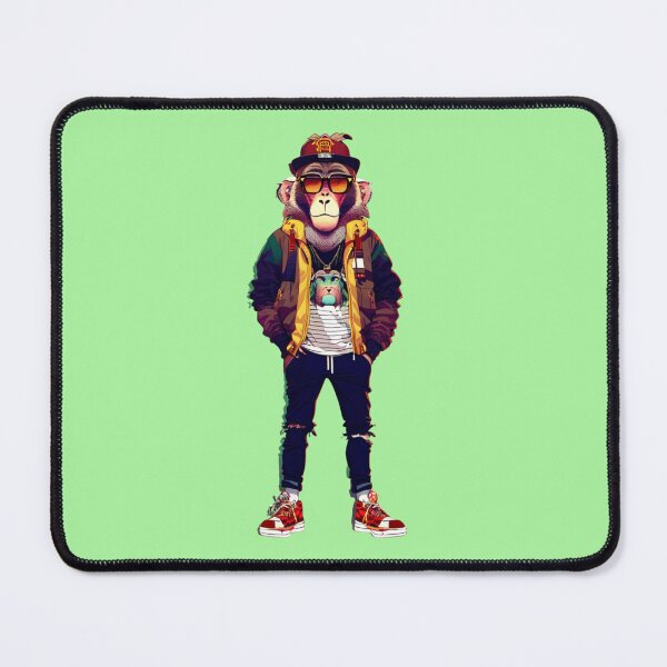 Item preview, Hipster Baboon V11 designed and sold by HipsterAnimals.