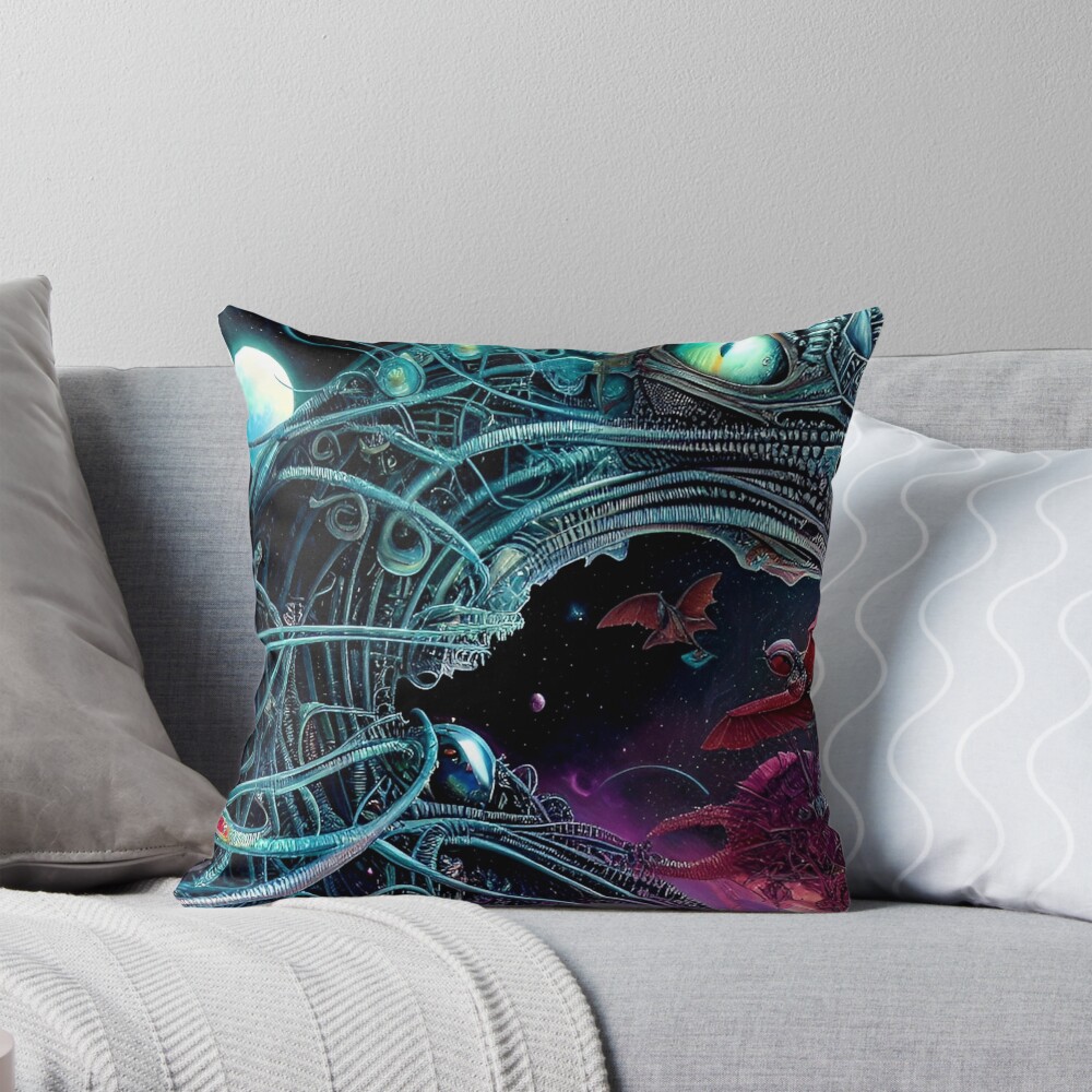 Item preview, Throw Pillow designed and sold by StHallow.