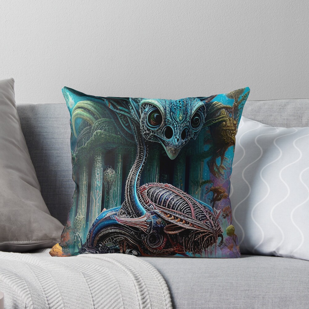 Item preview, Throw Pillow designed and sold by StHallow.