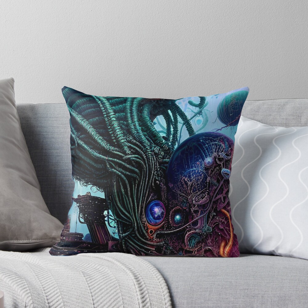 Item preview, Throw Pillow designed and sold by StHallow.