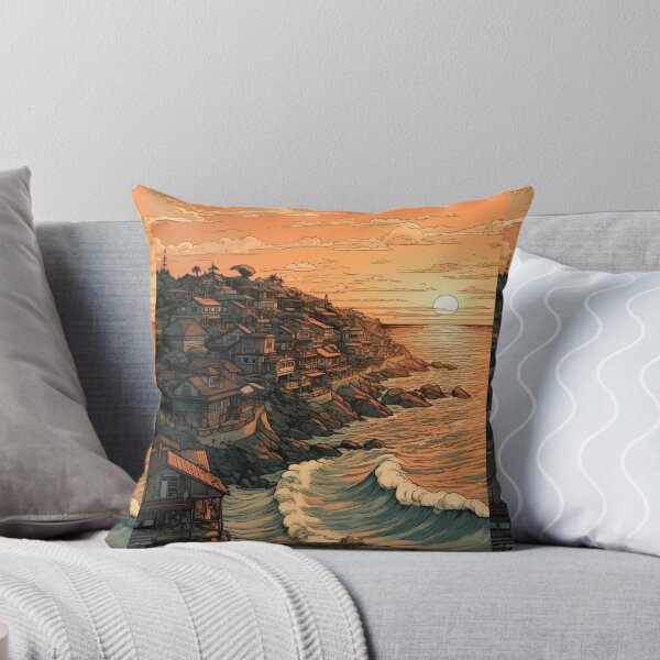 Item preview, Coastal Glow: A Dreamy Sunset Over the Ocean designed and sold by ZGigerBarker.