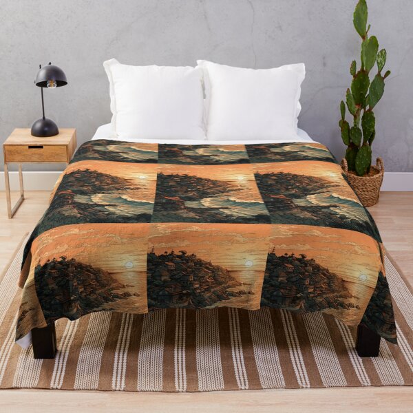 Item preview, Coastal Glow: A Dreamy Sunset Over the Ocean designed and sold by ZGigerBarker.