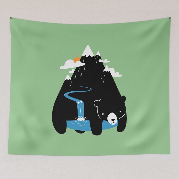 Item preview, The Mountain Bear designed and sold by obinsun.
