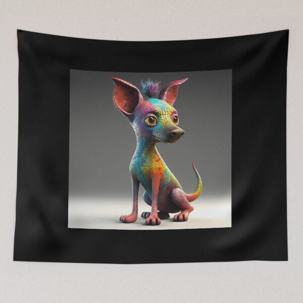 Item preview, "Pocha" | Playful & Cute | Little Pets Collection | AI Gen | designed and sold by Hazmat-AI7.