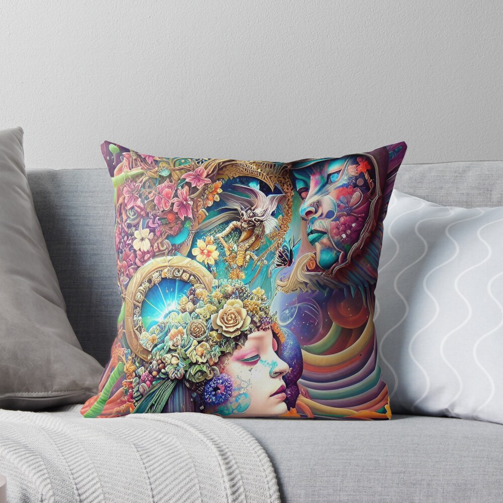 Item preview, Throw Pillow designed and sold by StHallow.