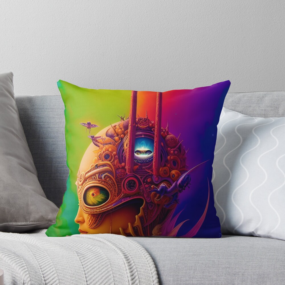 Item preview, Throw Pillow designed and sold by StHallow.