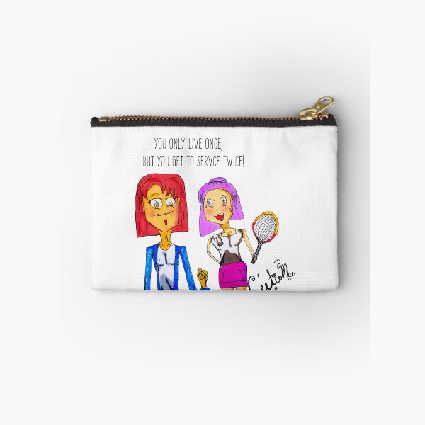 Item preview, You only live once, but you get to serve twice!  designed and sold by CutieMae.