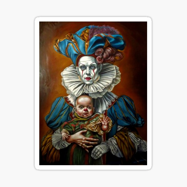 The Baby Clown Sticker