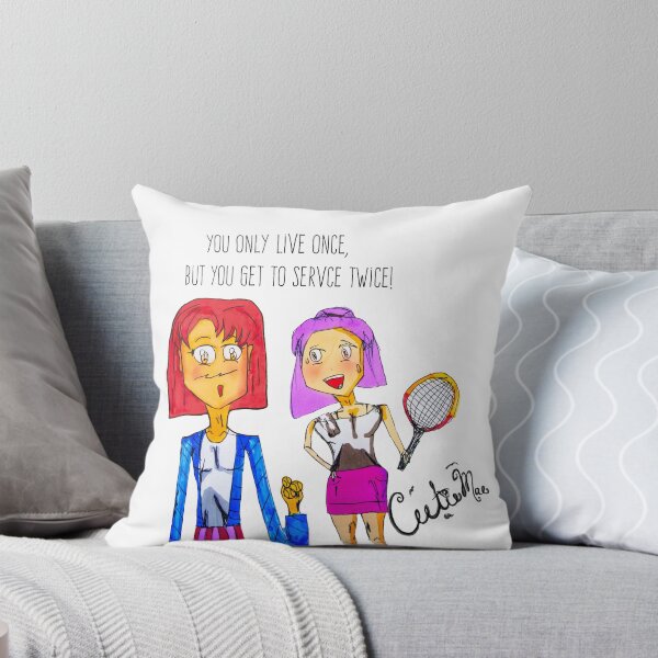 Item preview, You only live once, but you get to serve twice!  designed and sold by CutieMae.