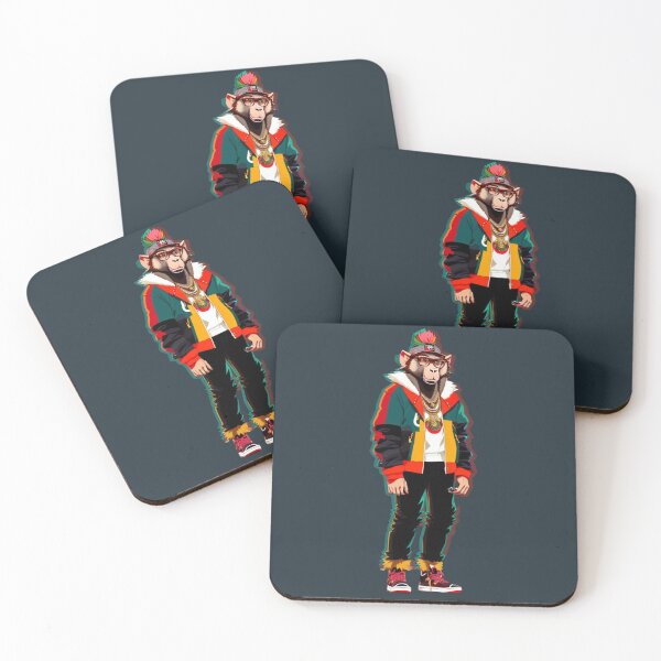 Item preview, Hipster Baboon V12 designed and sold by HipsterAnimals.