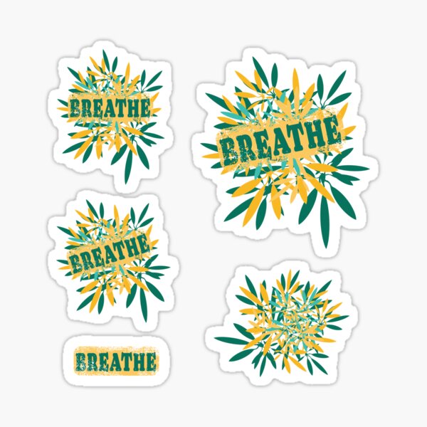 Item preview, Breathe and Relax, as one with nature designed and sold by SuziSukiDesigns.
