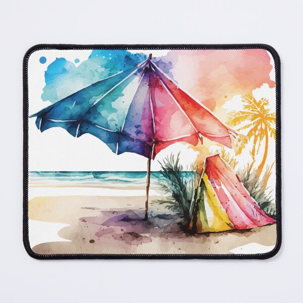 Item preview, A Beach Vacation Watercolor - Boho Chic designed and sold by GVRDesign.